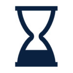 Hour Glass Icon (Blue)
