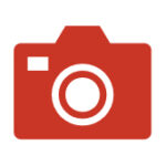 Camera Icon (Orange)